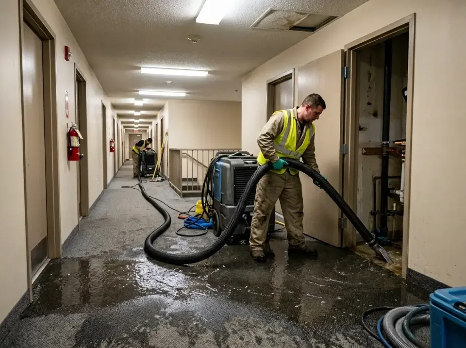 multi-unit-apartment-hallway-f-005 — frequently asked questions, Emergency Burst Pipe Water Extraction & Removal in Lake Suc…